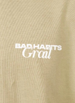 GRAIL X Bad Habits Social Club Tee Cactus Green -Quality Fashion Clothing Store image 1760