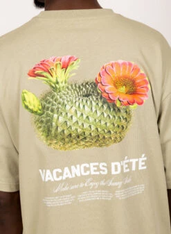 GRAIL X Bad Habits Social Club Tee Cactus Green -Quality Fashion Clothing Store image 1762