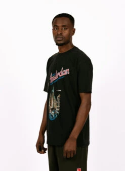 New Amsterdam Surf Association Letter Tee Black