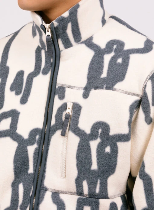 Olaf Hussein Passenger Zip Up Fleece - Image 3