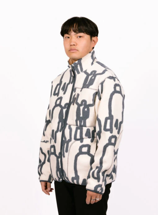 Olaf Hussein Passenger Zip Up Fleece - Image 5