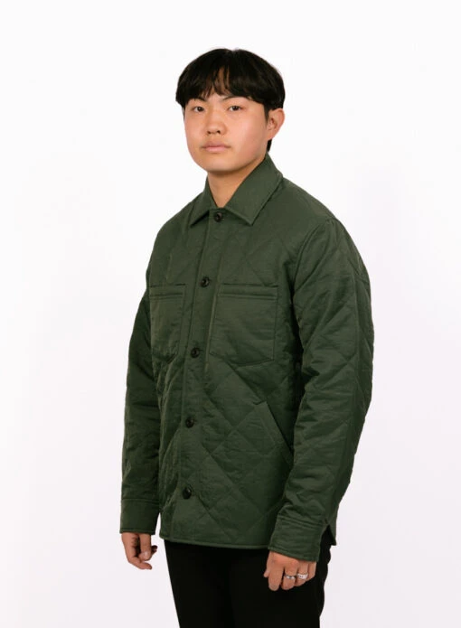 Samsoe Samsoe Gilam Shirt Jacket 14998 Climbing Ivy - Image 2