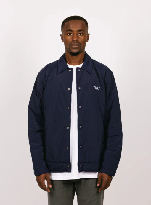 The New Originals CATNA Coach Jacket Navy - Image 4