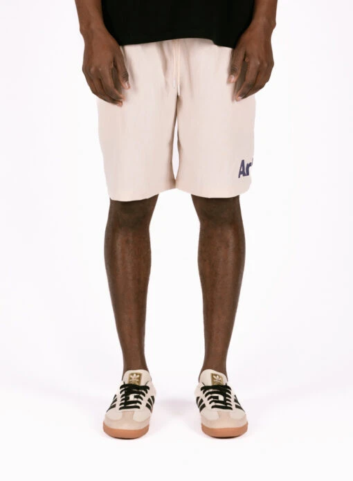 Arte Samuel Logo Shorts Cream - Image 6