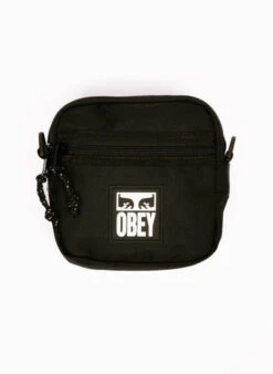 Obey Small Messenger Bag Black