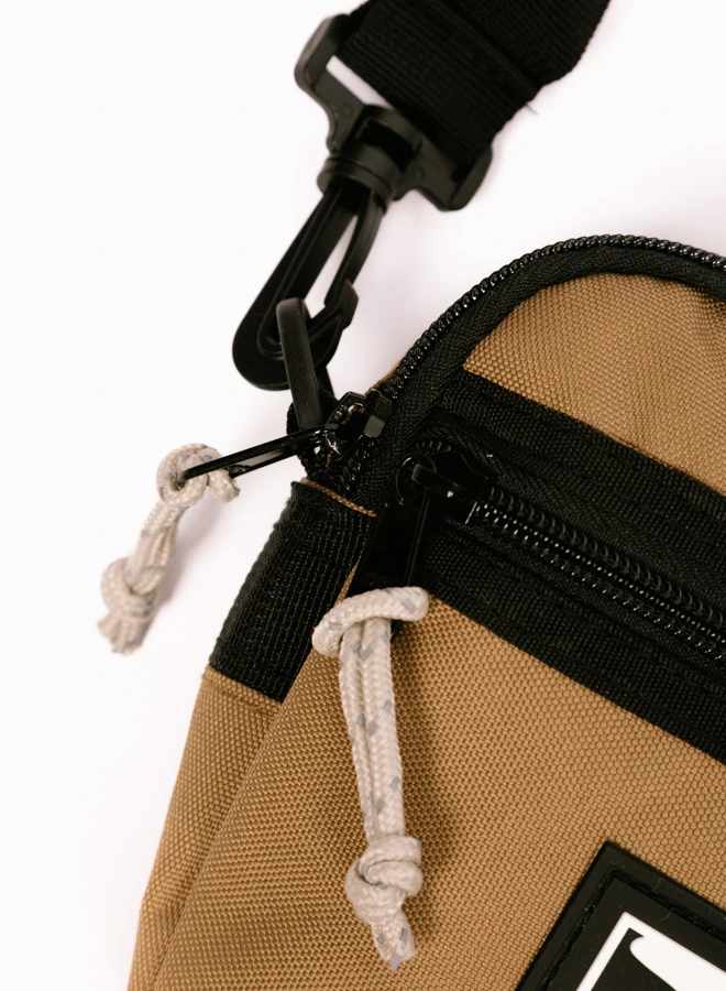 Obey Small Messenger Bag Caramel Brown - Image 5