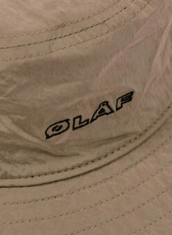 Olaf Hussein OLAF Nylon Bucket Hat Grey -Quality Fashion Clothing Store image 2029
