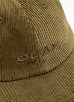 Olaf Hussein Olaf Corduroy Cap Army Green