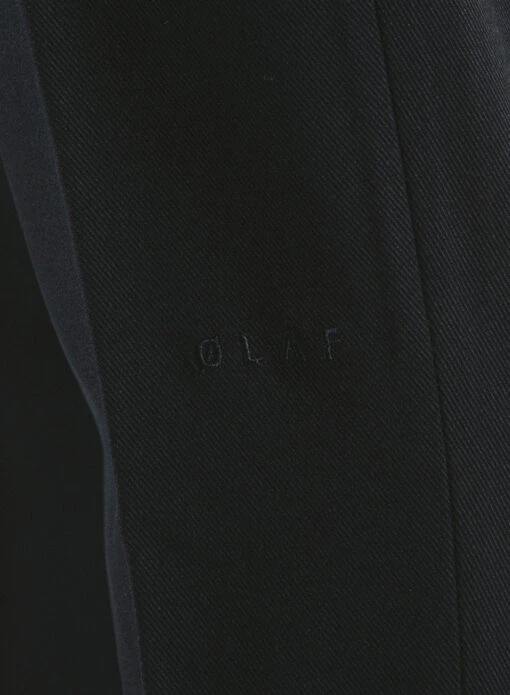 Olaf Hussein Slim Fit Elasticated Pants Navy