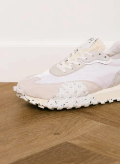 Filling Pieces Crease Runner Sprint All White