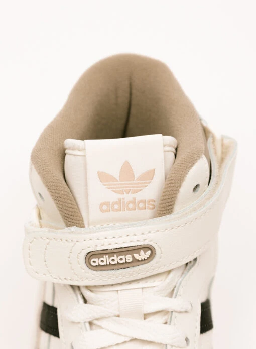Adidas Originals Forum MidOff White/Core Black/Wonder Beige - Image 3