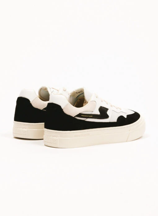 S.W.C. Stepney Workers Club Pearl S Strike Suede White Black - Image 5