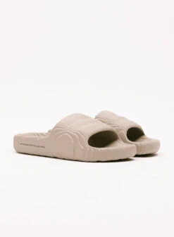 Adidas Originals Adilette 22 Light Brown/Light Brown/Core Black -Quality Fashion Clothing Store image 2704