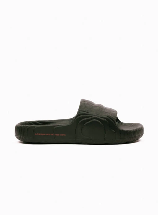 Adidas Originals Adilette 22 Core Black / Core Black / Better Scarlet