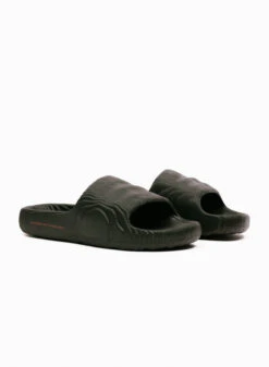 Adidas Originals Adilette 22 Core Black / Core Black / Better Scarlet -Quality Fashion Clothing Store image 2833