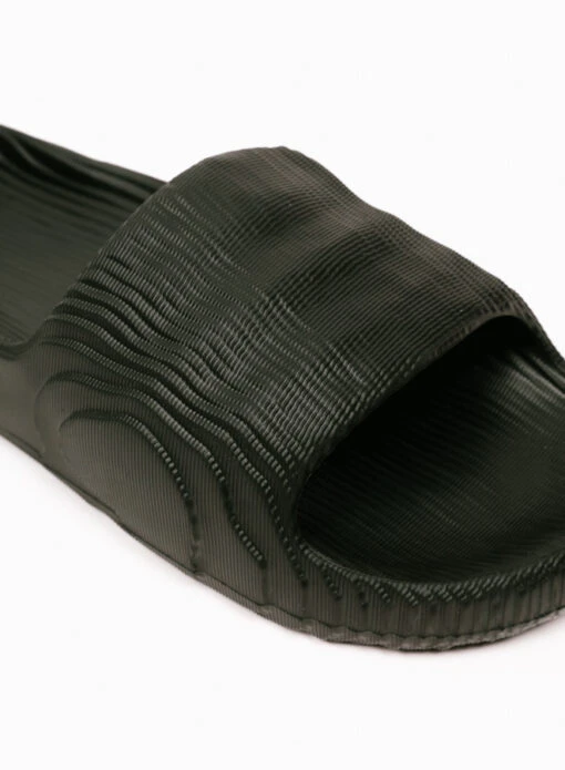 Adidas Originals Adilette 22 Core Black / Core Black / Better Scarlet - Image 6