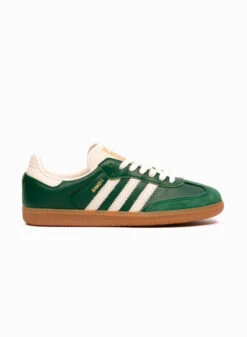 Adidas Originals Samba OG Collegiate Green / Cream White / Gold Metallic -Quality Fashion Clothing Store image 2894
