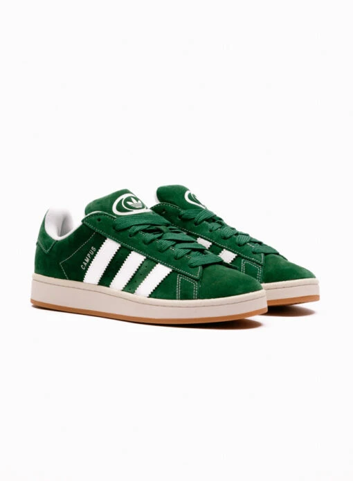 Adidas Originals Campus 00s Dark Green / Cloud White / Off White - Image 2