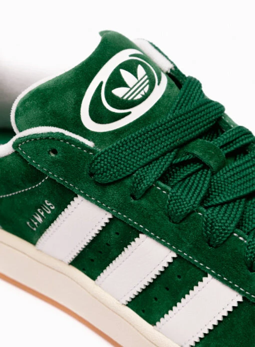 Adidas Originals Campus 00s Dark Green / Cloud White / Off White - Image 4