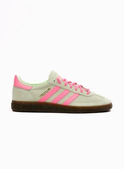 Adidas Originals Handball Spezial Semi Green Spark / Lucid Pink / Gum -Quality Fashion Clothing Store image 2982