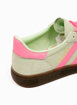 Adidas Originals Handball Spezial Semi Green Spark / Lucid Pink / Gum -Quality Fashion Clothing Store image 2984