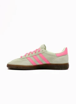 Adidas Originals Handball Spezial Semi Green Spark / Lucid Pink / Gum -Quality Fashion Clothing Store image 2987