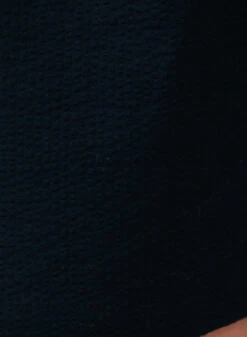 Wax London Linton Pleat Short Seersucker Navy