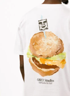 Obey Visual Food For Your Mind Classic T-shirt White -Quality Fashion Clothing Store image 37