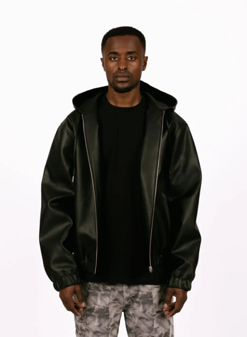 Arte Jonah Hood Jacket Black - Image 2