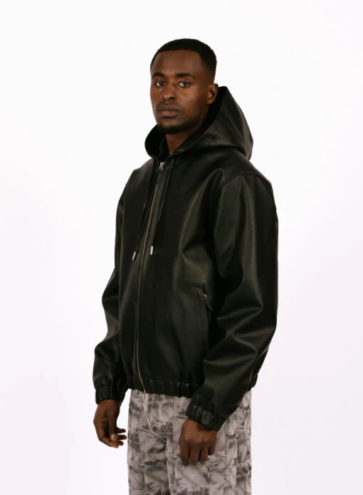 Arte Jonah Hood Jacket Black - Image 7