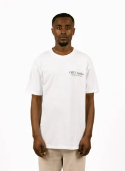 Obey Visual Food For Your Mind Classic T-shirt White -Quality Fashion Clothing Store image 39