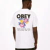 Obey Floral Garden Classic T-shirt White -Quality Fashion Clothing Store image 401