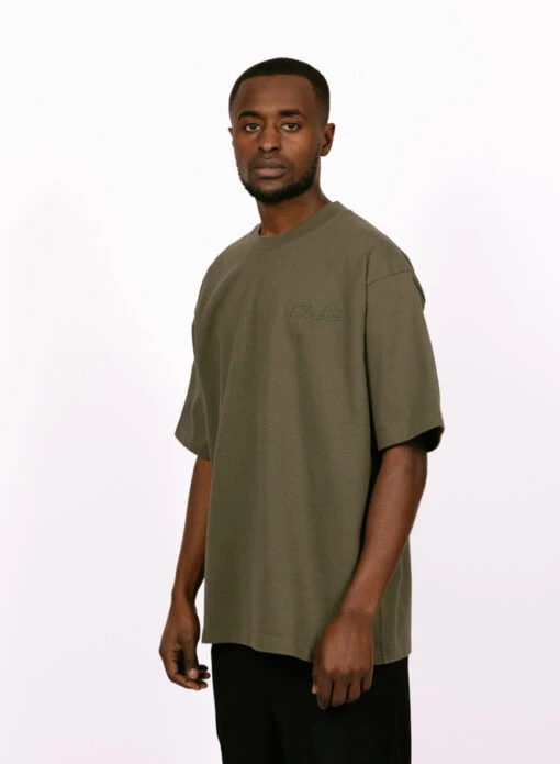 Olaf Hussein Studio Tee Pewter - Image 2