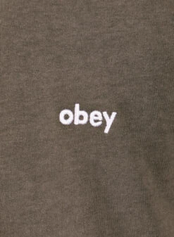 Obey Lowercase Pigment Tee SS Pigment Digital Black -Quality Fashion Clothing Store image 471