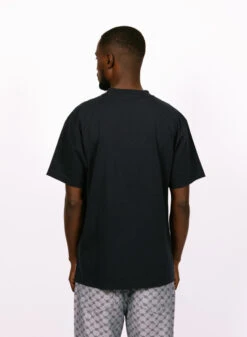 Olaf Hussein Block Tee Navy