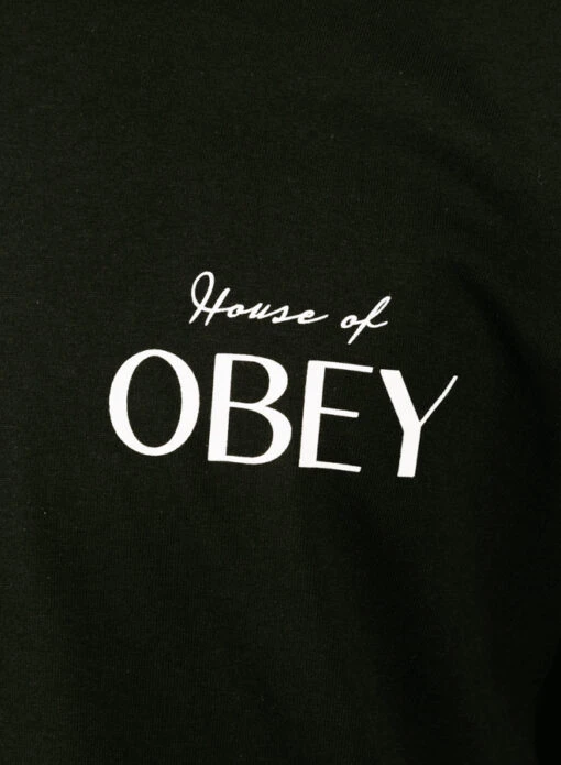 Obey House Of Obey Classic T-shirt Black