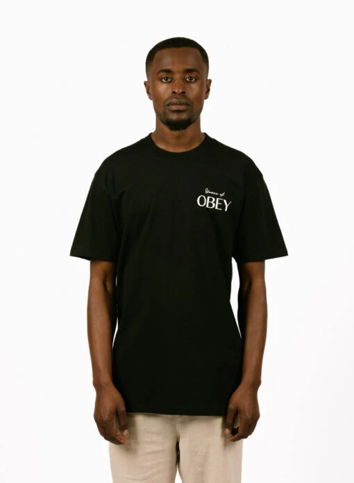Obey House Of Obey Classic T-shirt Black - Image 5