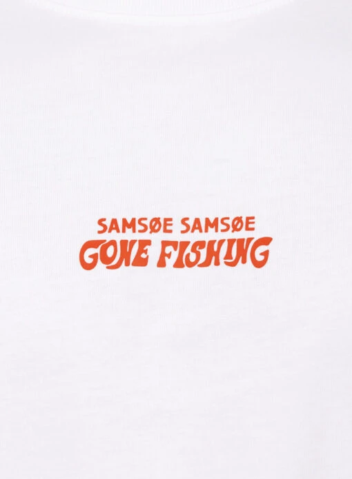 Samsoe Samsoe Gone Fishing U T-shirt 11725