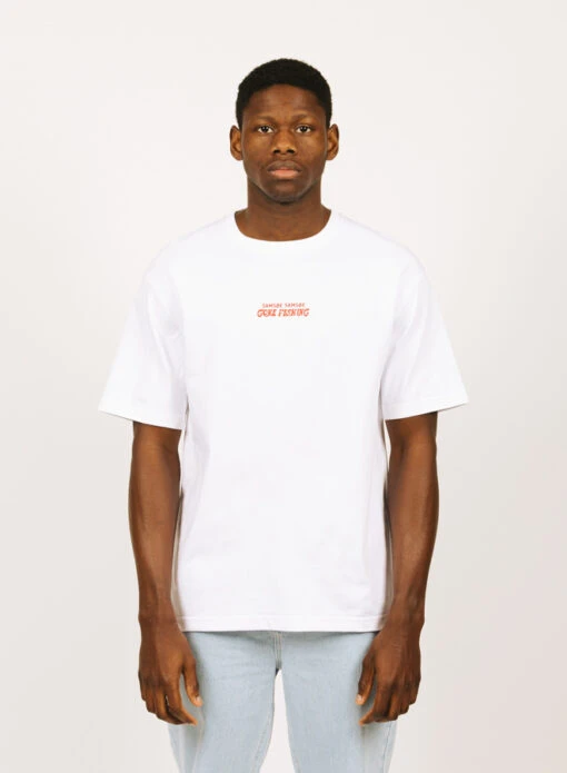 Samsoe Samsoe Gone Fishing U T-shirt 11725 - Image 5