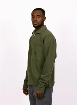 New Amsterdam Surf Association Tide Half Zip Forest Green -Quality Fashion Clothing Store image 535