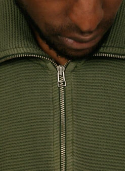 New Amsterdam Surf Association Tide Half Zip Forest Green -Quality Fashion Clothing Store image 536