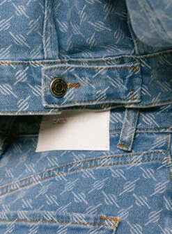 Daily Paper Mily Jacket Blue Monogram -Quality Fashion Clothing Store image 583