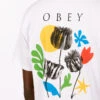 Obey Flowers Papers Scissors Classic T-shirt White -Quality Fashion Clothing Store image 602