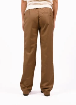 Olaf Hussein WMN Elasticated Pants Light Brown -Quality Fashion Clothing Store image 64