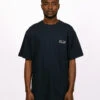 Olaf Hussein Deep Sea Tee Navy -Quality Fashion Clothing Store image 648