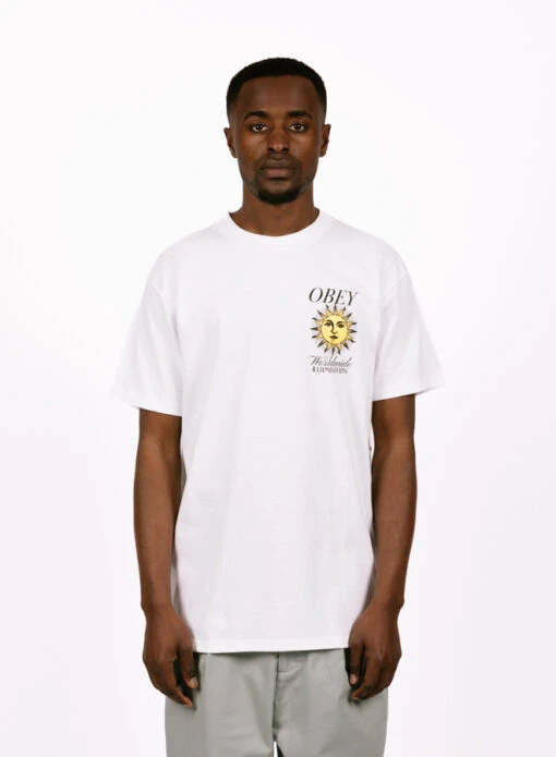Obey Illumination Classic T-shirt White