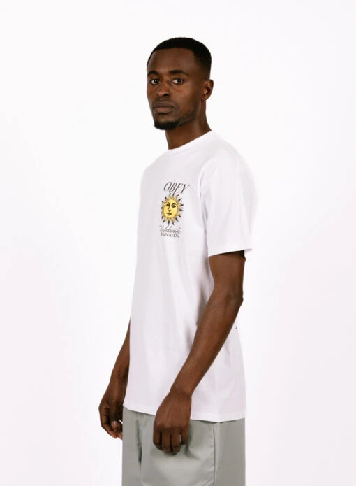 Obey Illumination Classic T-shirt White - Image 3
