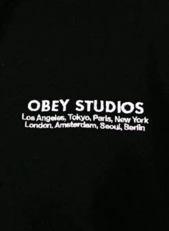 Obey Studios Pullover Black -Quality Fashion Clothing Store image 666