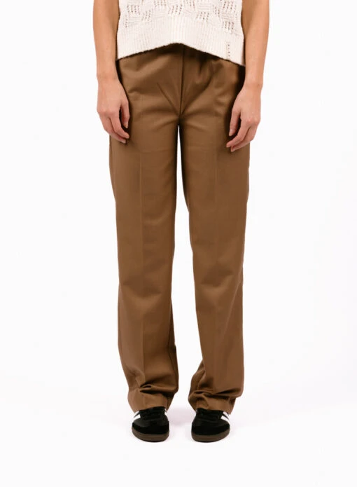 Olaf Hussein WMN Elasticated Pants Light Brown - Image 6