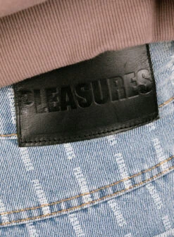 Pleasures Impact Pinstripe Denim Blue -Quality Fashion Clothing Store image 678